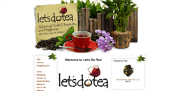 Desktop Screenshot of letsdotea.com